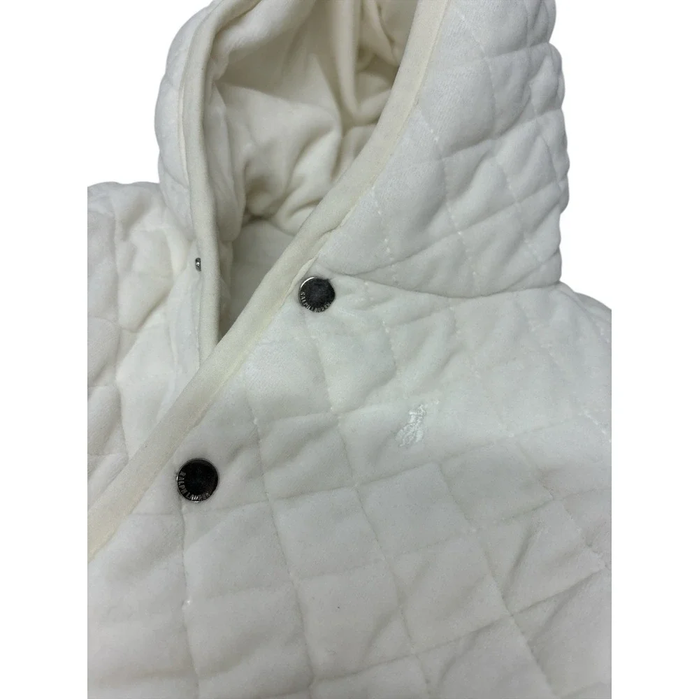Polo Ralph Lauren Infant Quilted Cream Bunting‎ Snowsuit – Size 3M